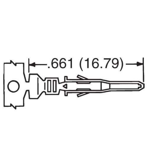 Molex Black 16-Pin Connector Pitch 4.20Mm.0165"" W/18-24 Awg Pin Mini-Fit Jr  Glow Wire Capable - Image 4